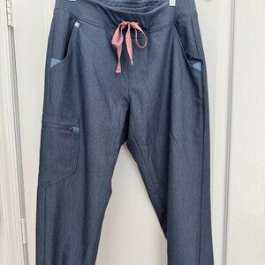 FIGS ZAMORA Jogger Chambray Size M